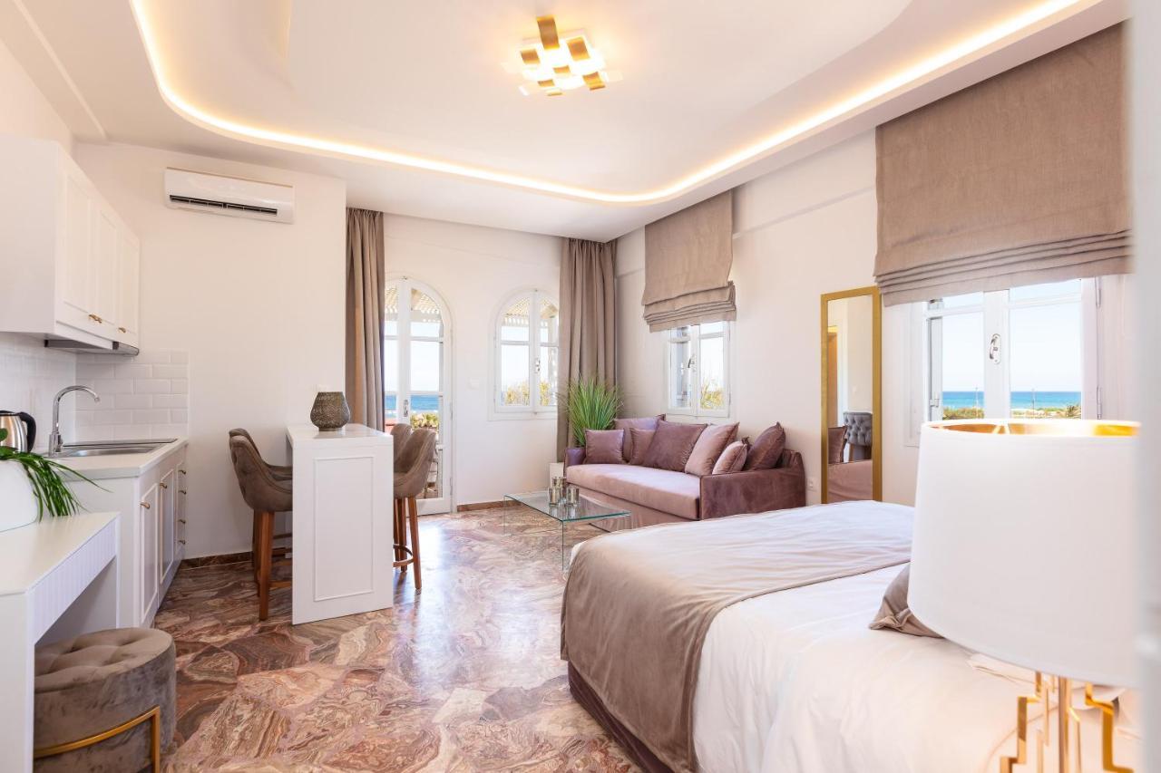 Pinelopi Beach Suites เยโอริยิอูโปลิส ภายนอก รูปภาพ